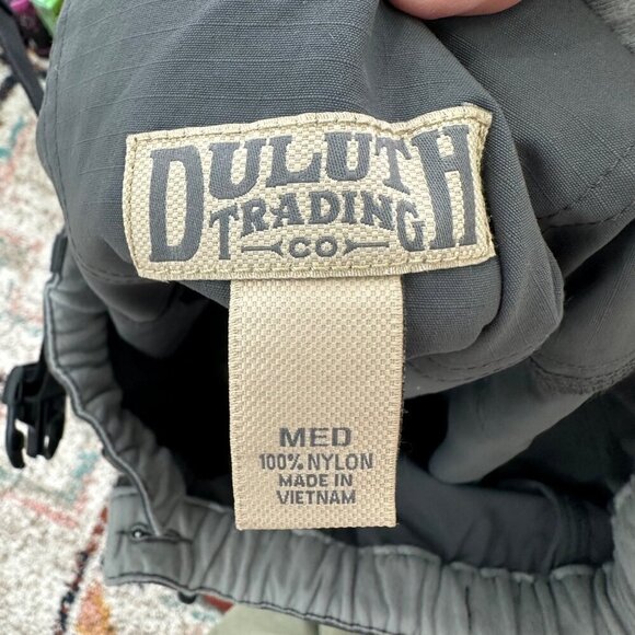 Duluth Trading Armachillo Cooling Gray Ripstop Cargo Shorts 59307 Men Medium NEW - Picture 2 of 6